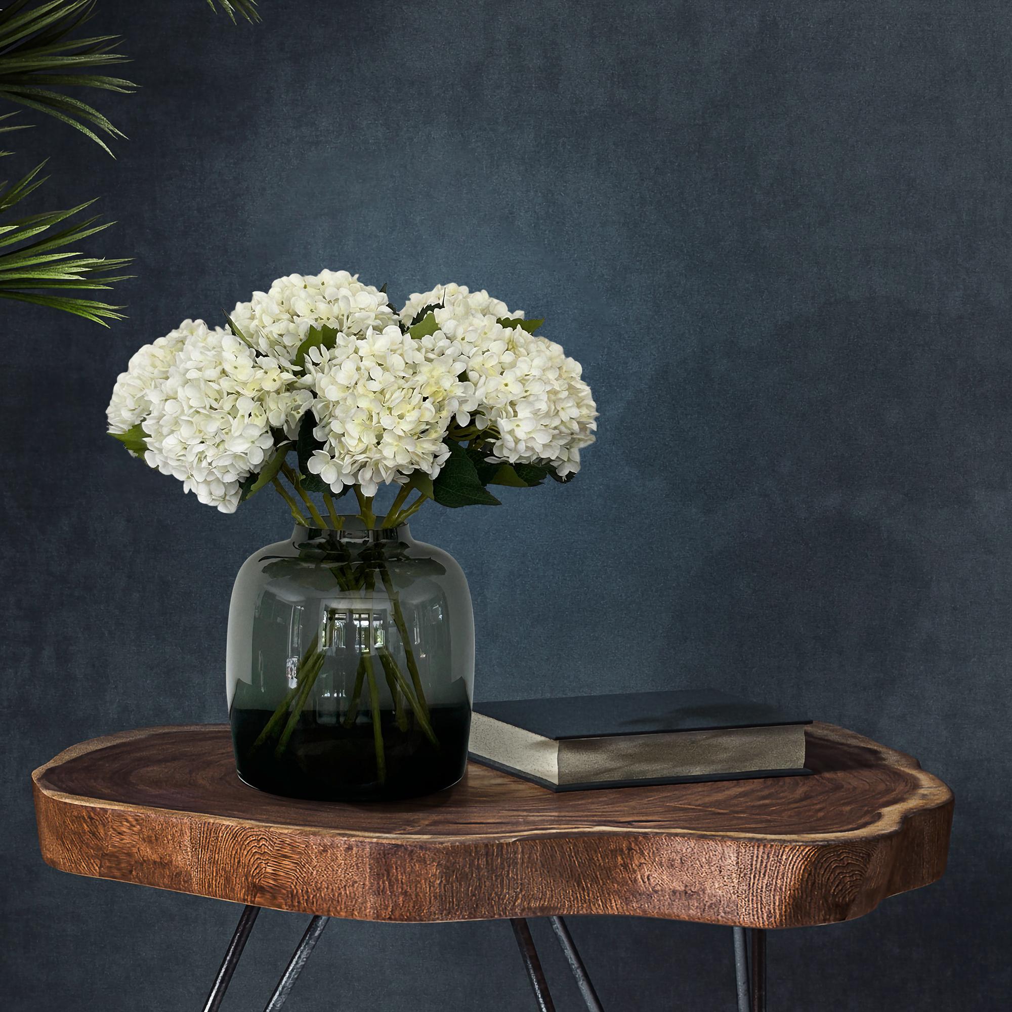 Hortensia blomst - x8 - 52 cm
